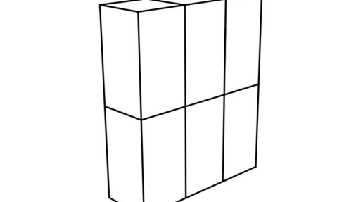 Armario de 3 puertas 160x135CM