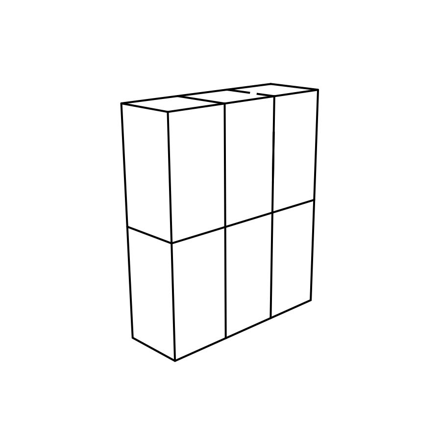 Armario de 3 puertas 160x135CM - Imagen 2